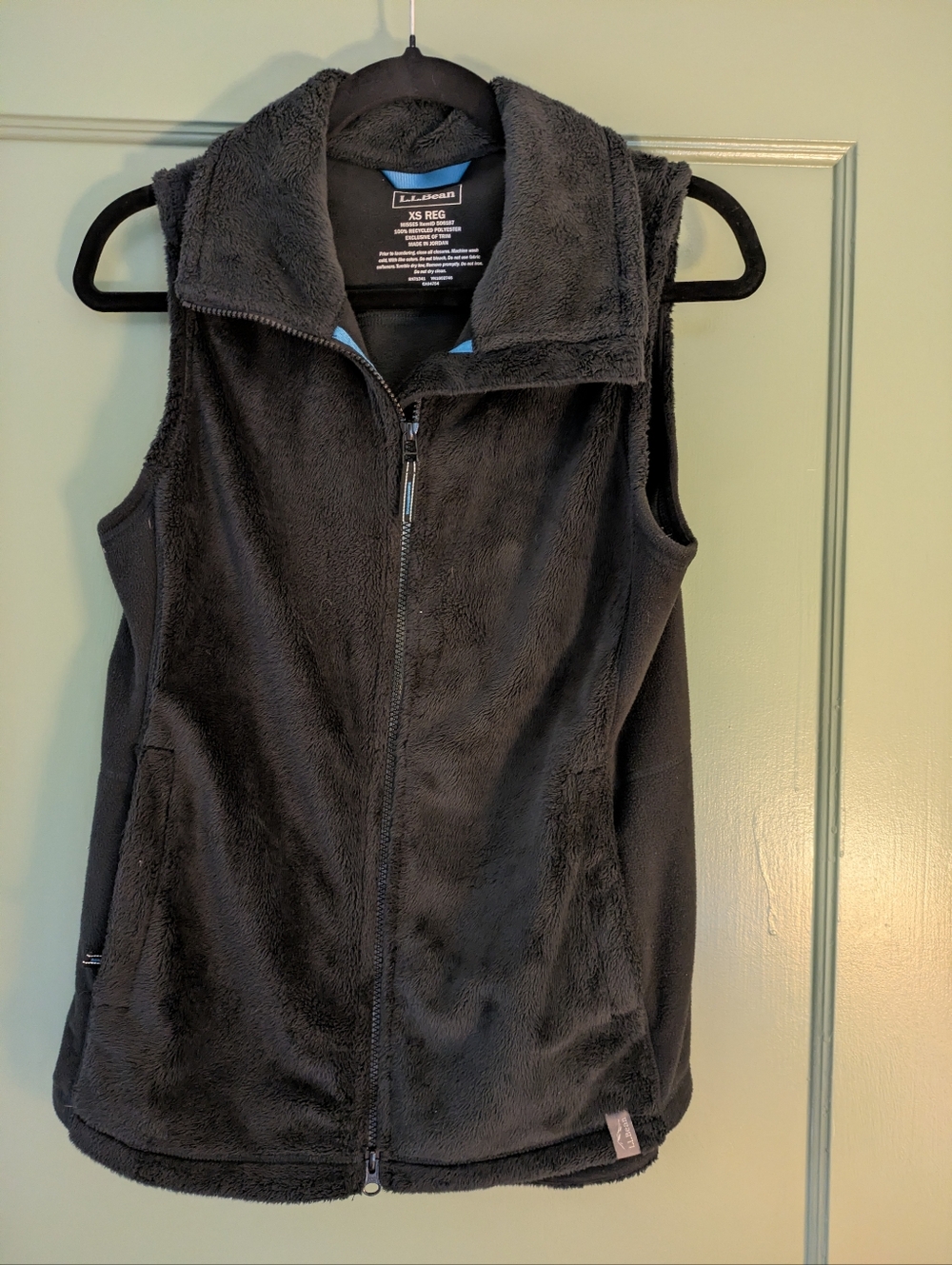 L.L. Bean - Woman's Super Soft Fleece Vest - Black XS